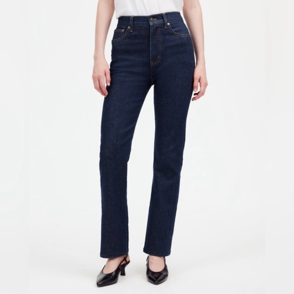 Madewell Norman Wash 90s Straight Leg Jeans
